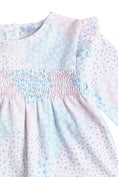 Load image into Gallery viewer, Patchwork Smocked Dress LS
