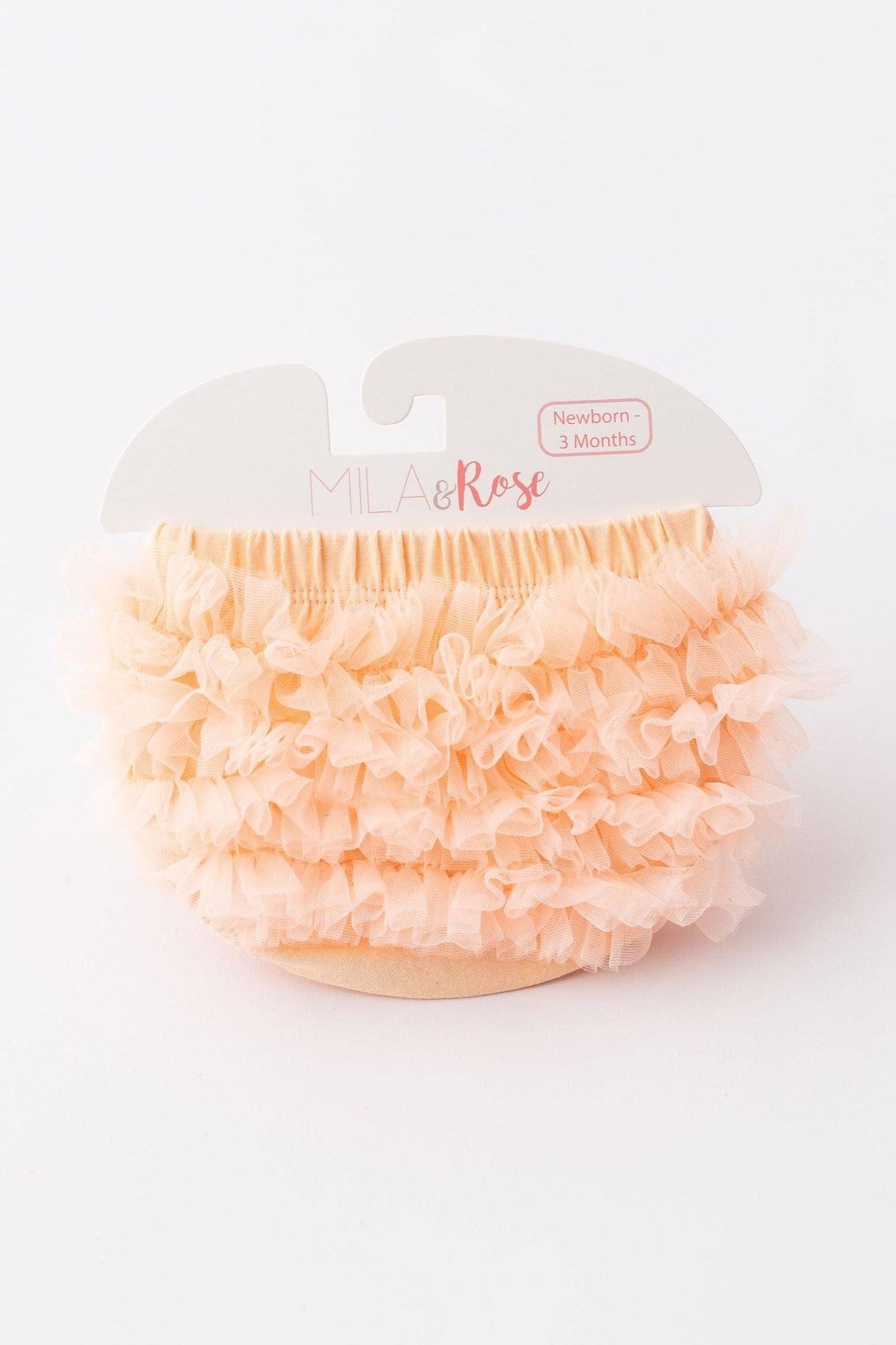 Peach Ruffle Bum Bloomer