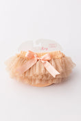 Load image into Gallery viewer, Peach & Gold Glitter Tutu Bloomer
