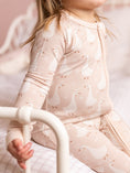 Load image into Gallery viewer, Silly Goose on the Loose Bamboo Zippy Romper
