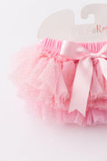 Load image into Gallery viewer, Pink & Gold Glitter Ruffle Tutu Bloomer
