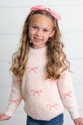 Load image into Gallery viewer, Pink Bow Sweater
