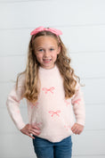 Load image into Gallery viewer, Pink Bow Sweater
