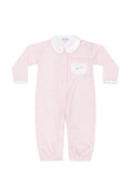 Load image into Gallery viewer, Pink Herringbone Embroidered Converter Gown
