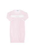 Load image into Gallery viewer, Pink Herringbone Embroidered Gown

