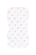 Load image into Gallery viewer, Pink Rocking Horse Burp Cloth
