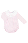 Load image into Gallery viewer, Pink Rocking Horse Embroidered Bubble LS
