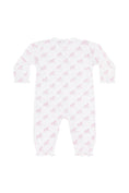 Load image into Gallery viewer, Pink Rocking Horse Romper LS
