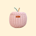 Load image into Gallery viewer, Apple Storage Basket Small - Pink
