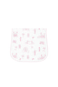 Load image into Gallery viewer, Pink London Toile Burp Cloth

