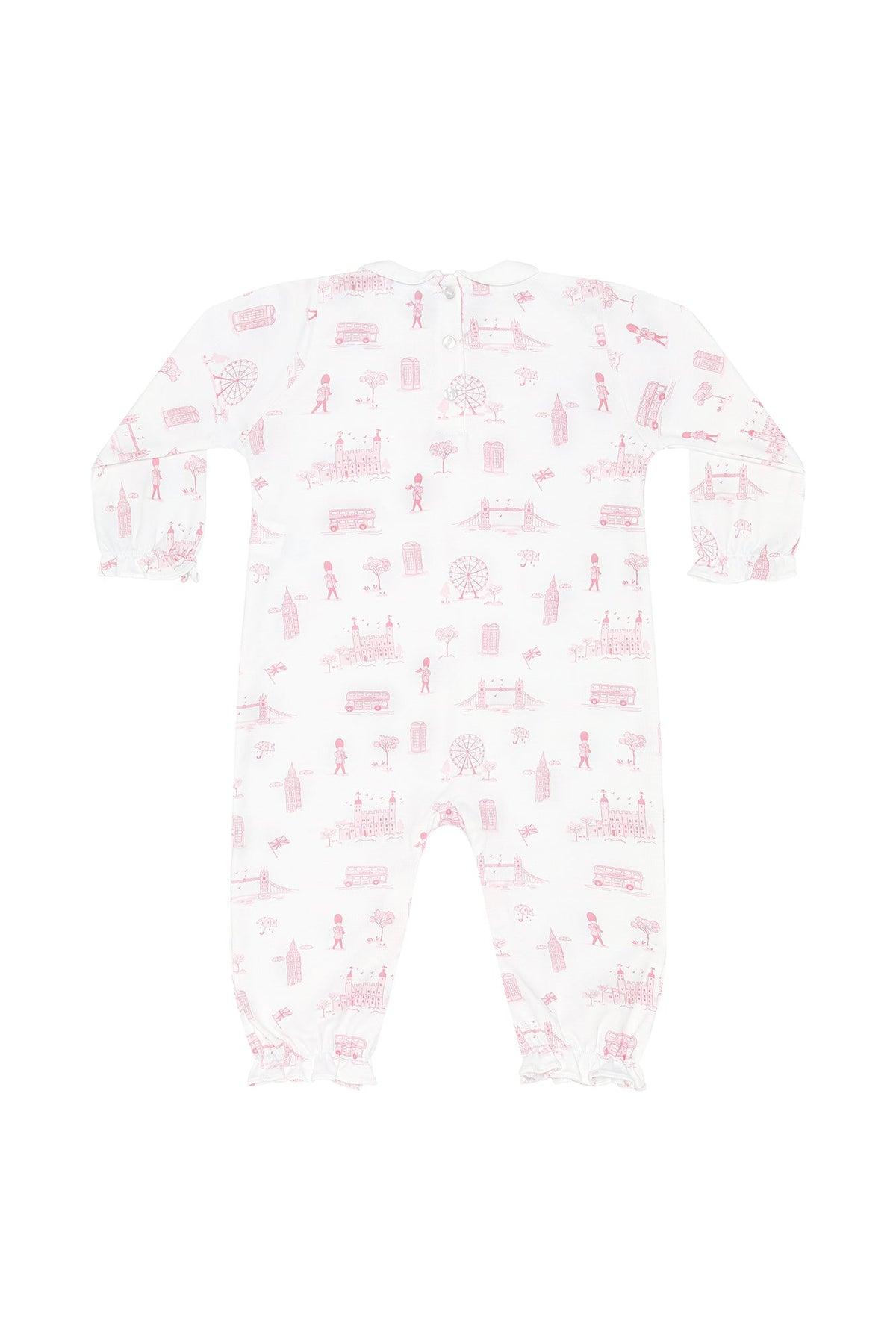 Pink London Toile Romper LS