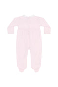 Load image into Gallery viewer, Pink Pumpkin Patch Embroidered Footie
