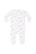 Load image into Gallery viewer, Pink Pumpkin Patch Zipper Footie
