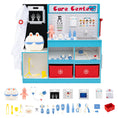 Load image into Gallery viewer, Play Doctor's Office Wood Medical Center Toy Set with Examine Region
