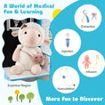 Load image into Gallery viewer, Play Doctor's Office Wood Medical Center Toy Set with Examine Region
