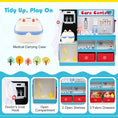 Load image into Gallery viewer, Play Doctor's Office Wood Medical Center Toy Set with Examine Region
