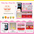 Load image into Gallery viewer, Play Doctor's Office Wood Medical Center Toy Set with Examine Region
