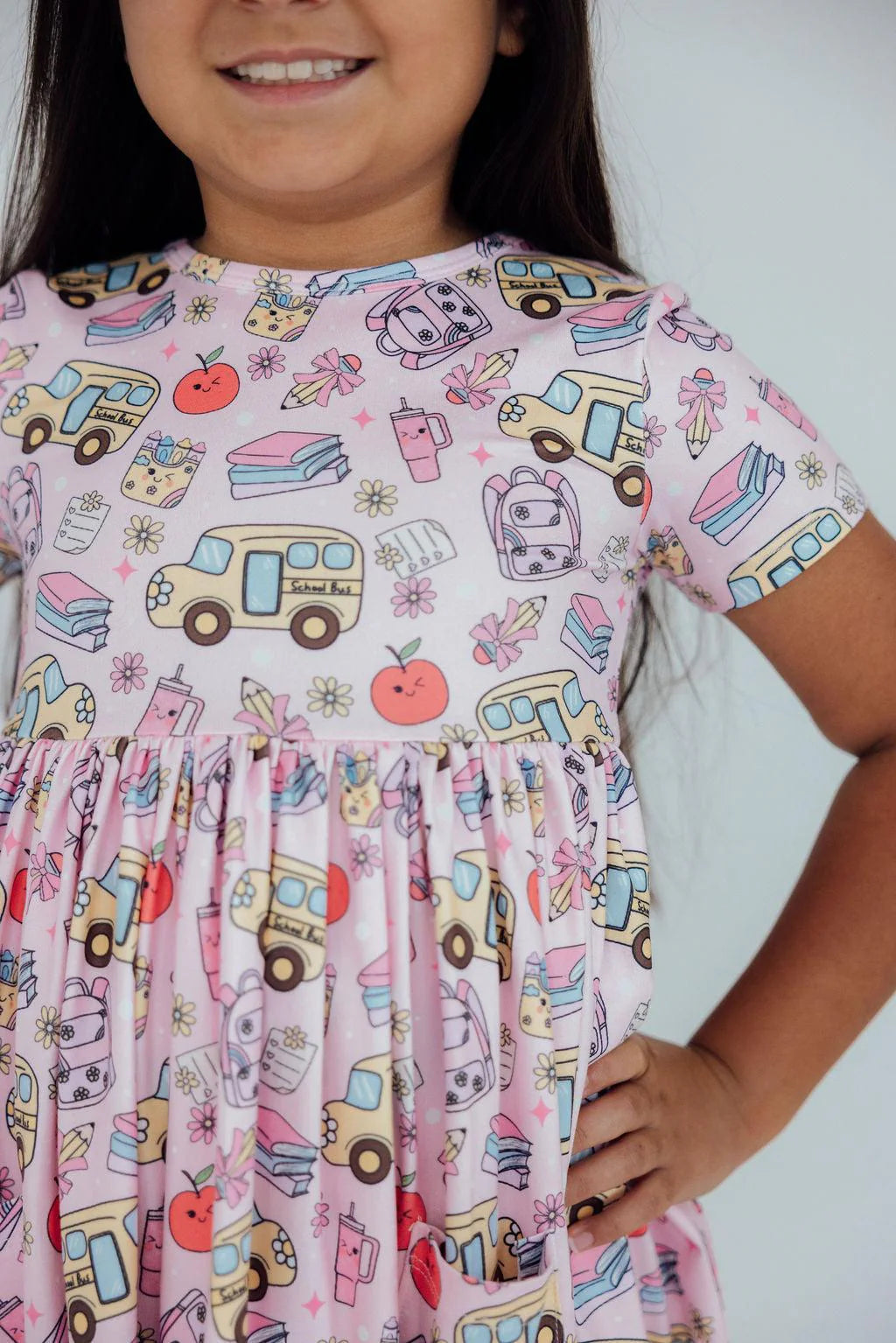 PLAYGROUND PRINCESS S/S POCKET TWIRL DRESS