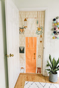 Load image into Gallery viewer, Boho Tea House & Garden Doorway Playhouse | Imaginative Play for Kids
