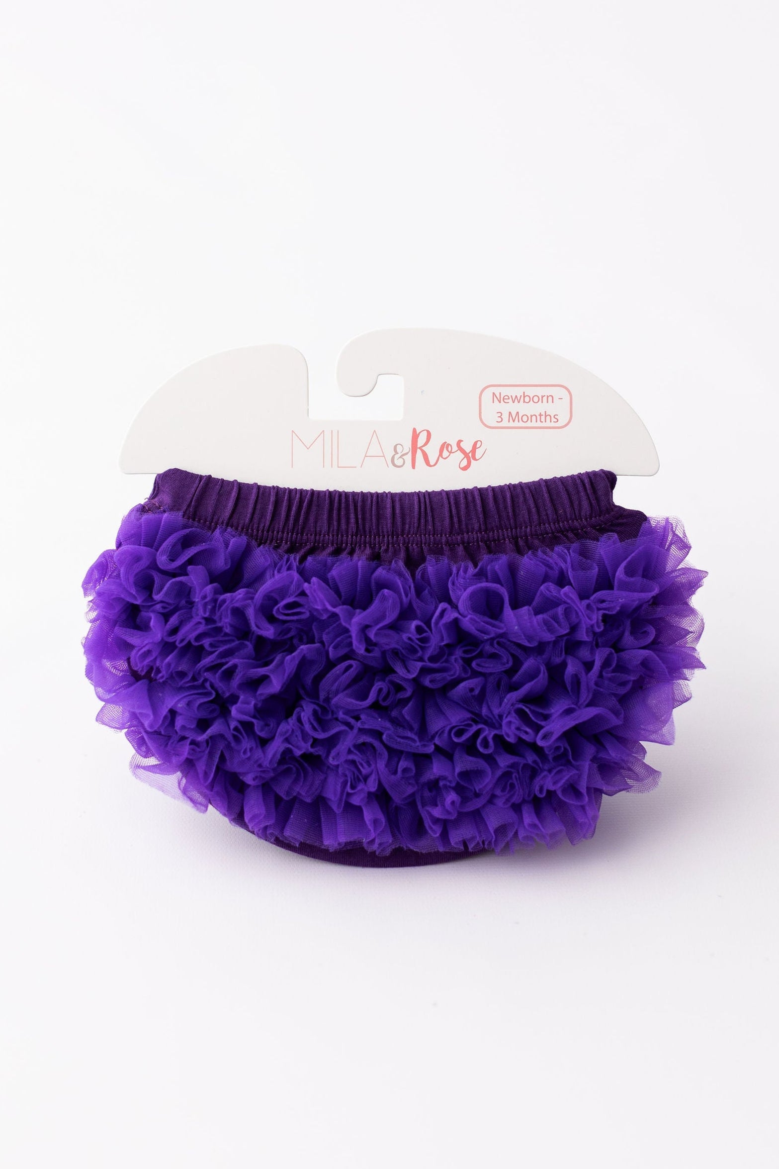 Purple Ruffle Bum Bloomer