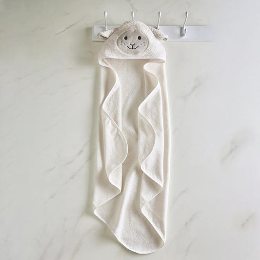 Hooded Towel - Lamb