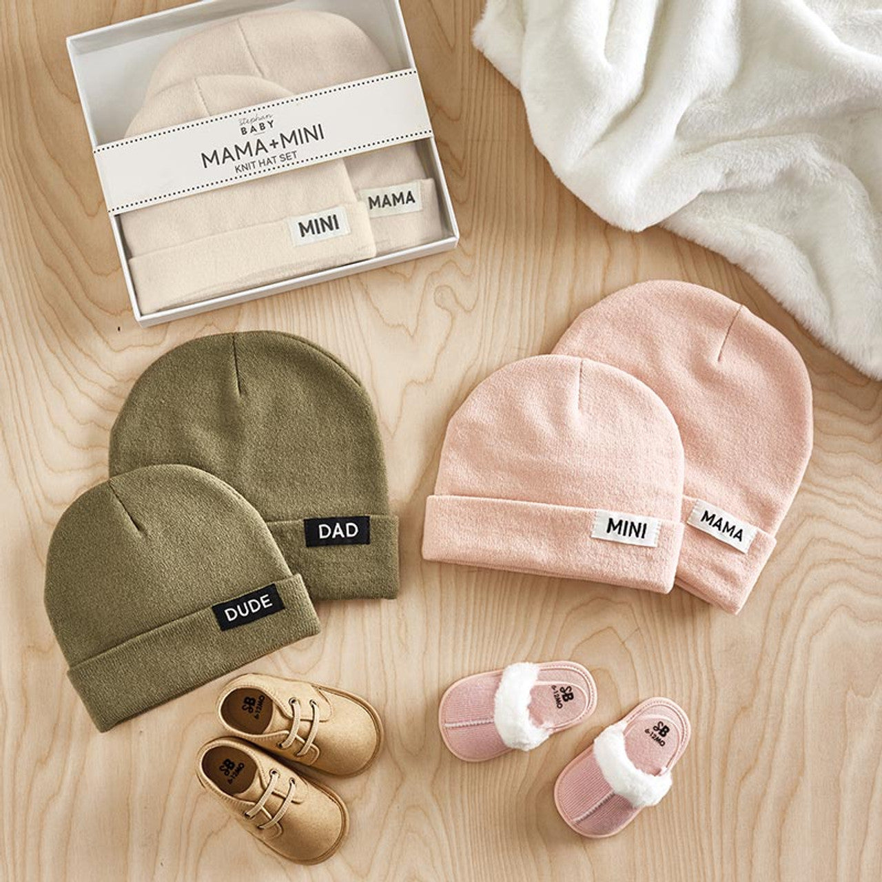 Mama + Mini Hat Set - Pink