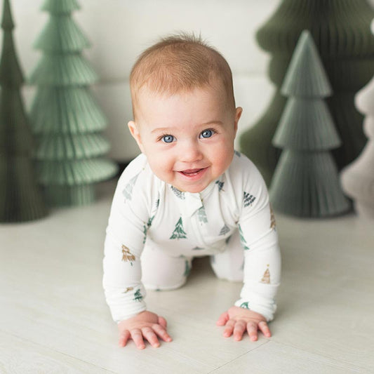 Cozy Romper - Trees