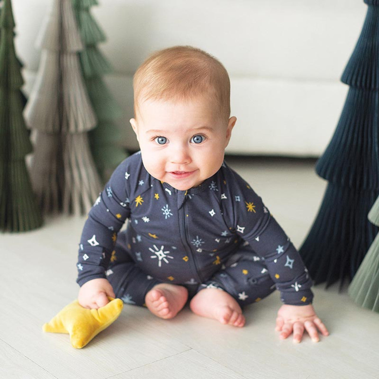 Cozy Romper - Stars