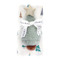Load image into Gallery viewer, Swaddles with Plush Rattle - Trees

