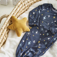 Load image into Gallery viewer, Swaddles with Plush Rattle - Stars
