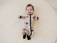 Load image into Gallery viewer, Bamboo Zip Romper | Latte Rad Vibes
