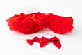 Load image into Gallery viewer, Red Ruffle Bum Bloomer
