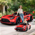 Load image into Gallery viewer, 12V Kids Ride-On Car Mercedes-AMG GT3 Licensed with Adjustable Speed

