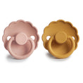 Load image into Gallery viewer, FRIGG Daisy Silicone Pacifier 2-Pack
