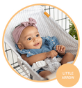 Load image into Gallery viewer, Baby Shopping Cart Hammock | Little Arrow Design
