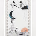 Load image into Gallery viewer, The Moon's Birthday Standard Size Crib Sheet
