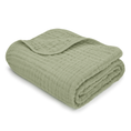 Load image into Gallery viewer, Baby Muslin Blanket in Sage
