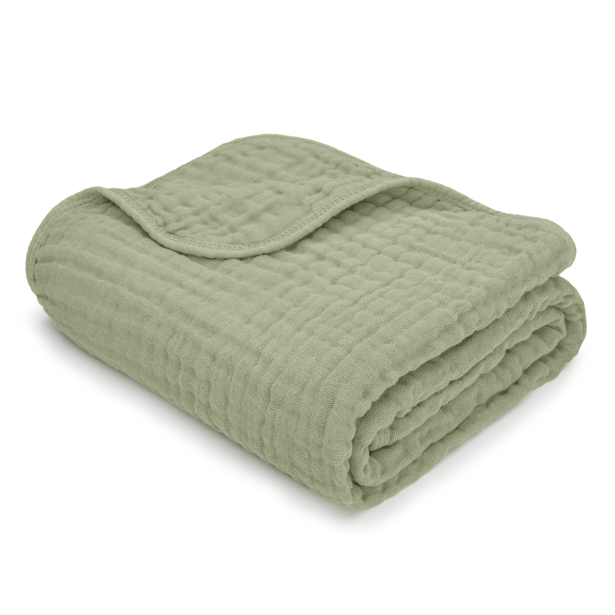 Baby Muslin Blanket in Sage
