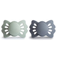 Load image into Gallery viewer, FRIGG Lucky Symmetrical Silicone Pacifier 2-Pack (0-6 Months)
