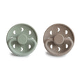 Load image into Gallery viewer, FRIGG Moon Silicone Pacifier 2-Pack
