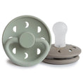 Load image into Gallery viewer, FRIGG Moon Silicone Pacifier 2-Pack
