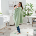 Load image into Gallery viewer, Baby Waffle Blankets in Sage

