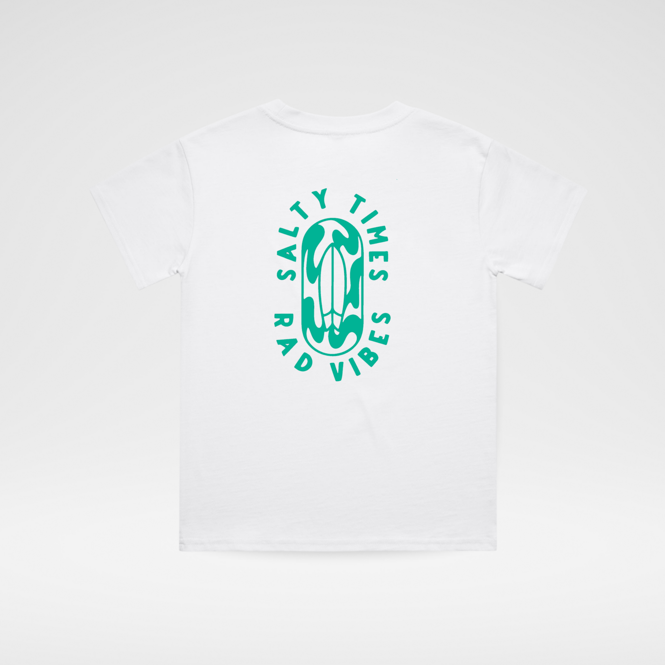 SALTY TIMES TEE - WHITE