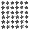Load image into Gallery viewer, "I Love You to the Moon and Back" - Full Moon and Stars - Fabric Nursery Wall Art Decals
