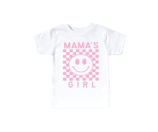 Mama's Girl Checkered Tee