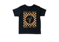 Load image into Gallery viewer, Trick or Treat, Smell My Feet Checkered Kids Tee
