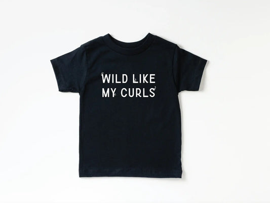 Wild Like My Curls Tee