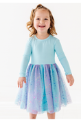 Load image into Gallery viewer, **PREORDER Bamboo Tulle Dress -Elsie Ombre
