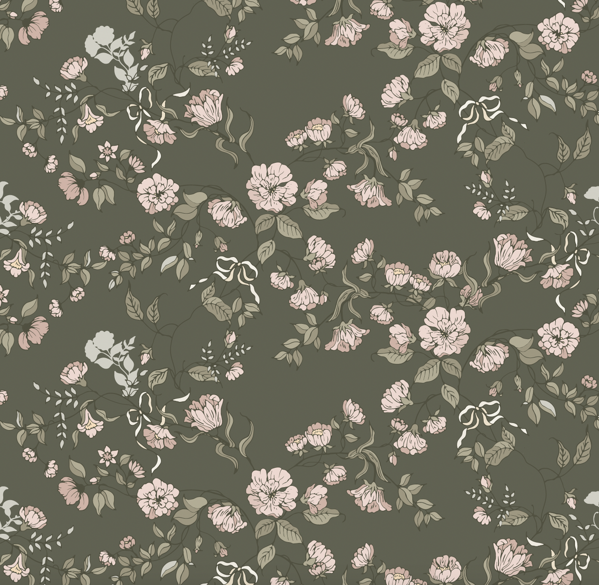 Lettie Wallpaper by Ali Anni