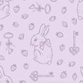 Load image into Gallery viewer, Flopsy Wallpaper
